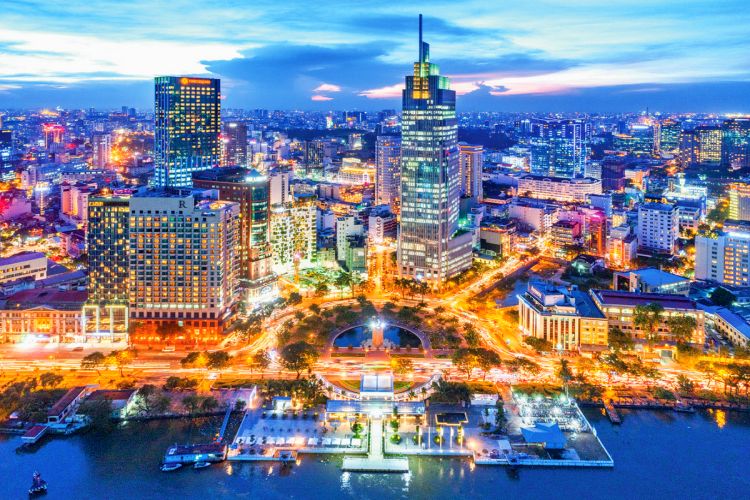 Ảnh minh họah&amp;agrave;nh phố c&amp;oacute; kim ngạch xuất khẩu dẫn đầu cả nước năm 2022 lần lượt l&amp;agrave; Tp. Hồ Ch&amp;iacute; Minh