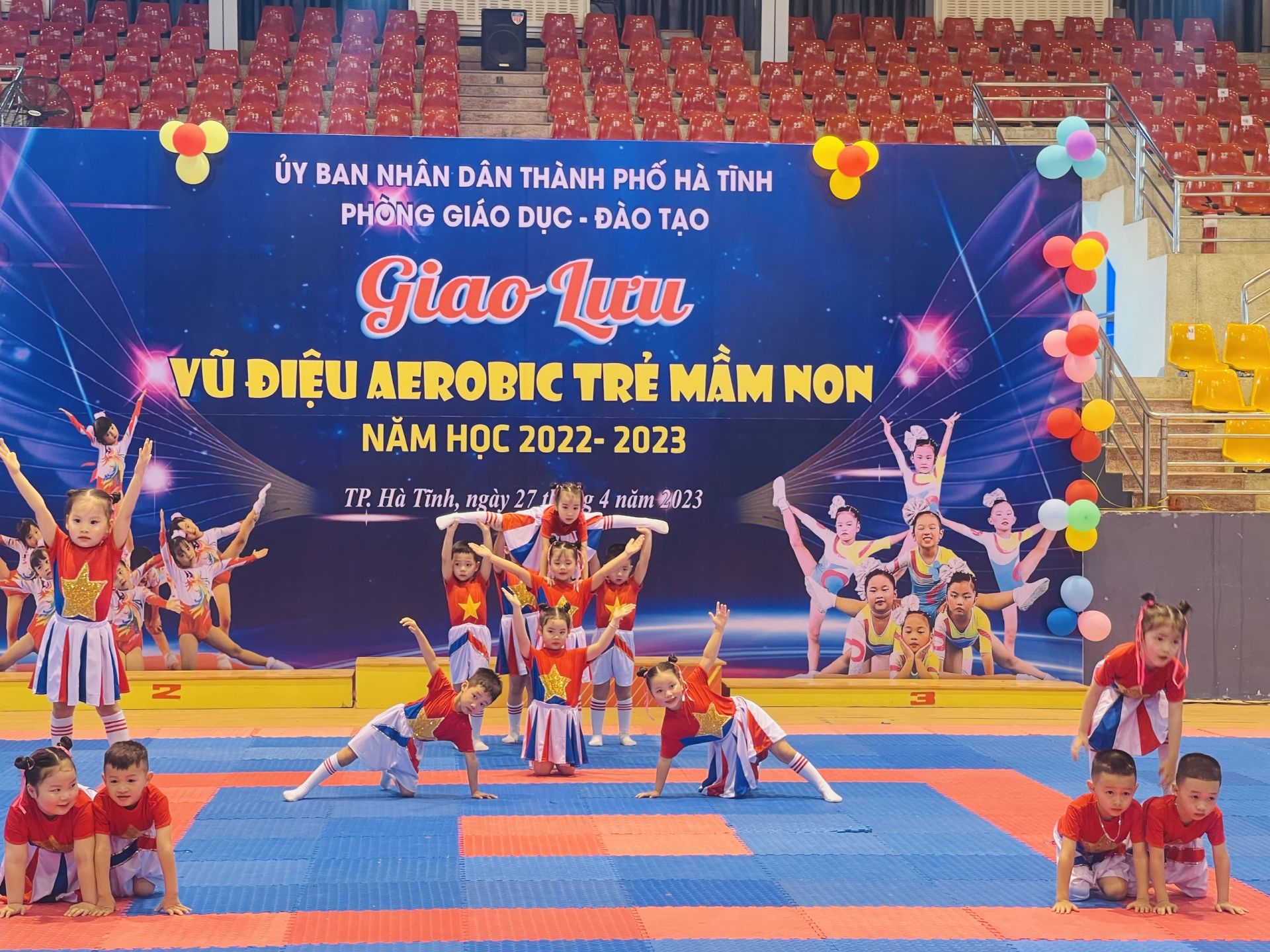 Tiết mục đạt giải ba của trường mầm non Tr&amp;iacute; Đức 2