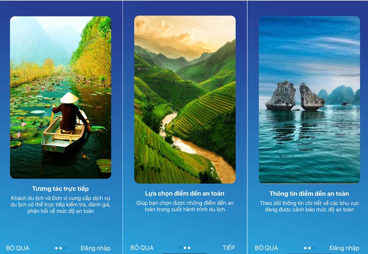 Đưa v&amp;agrave;o hoạt động ứng dụng tiếp nhận phản &amp;aacute;nh về dịch vụ du lịch