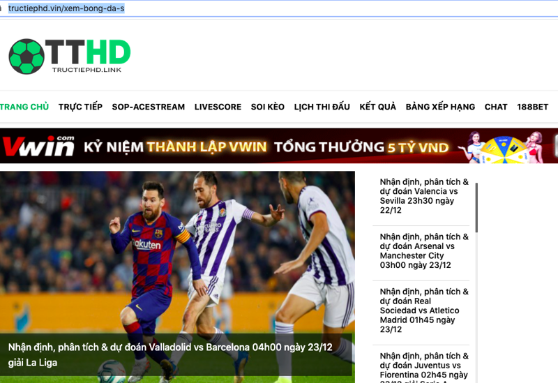 Website giả mạo - ảnh chụp m&amp;agrave;n h&amp;igrave;nh.