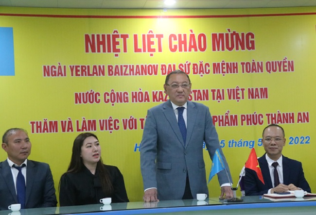 &amp;ocirc;ng Yerlan Baizhanov - Đại sứ đặc mệnh to&amp;agrave;n quyền Kazakhstan tại Việt Nam