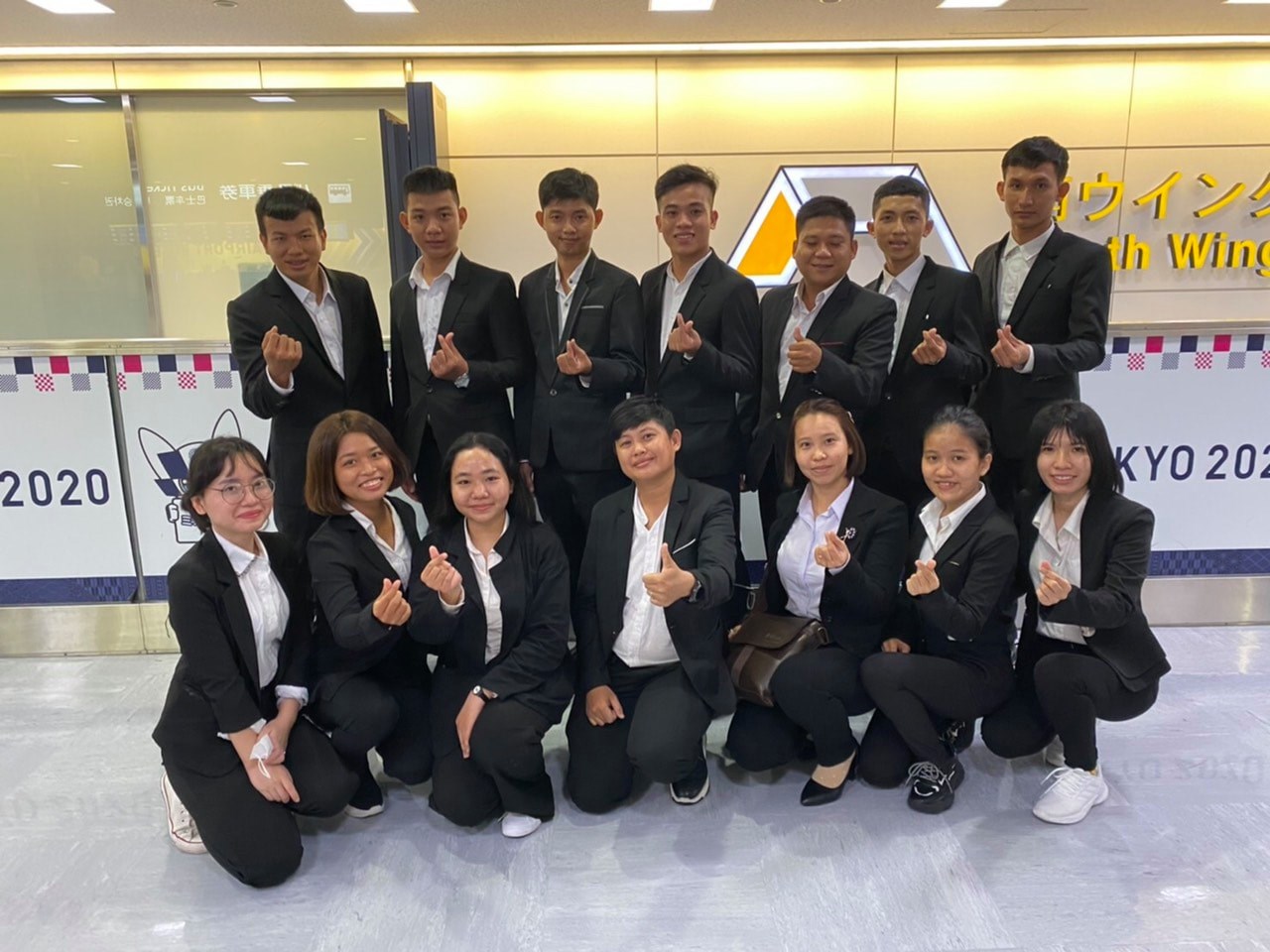 TTS vui mừng, phấn khởi khi vừa hạ c&amp;aacute;nh an to&amp;agrave;n tại s&amp;acirc;n bay Quốc Tế TOKYO