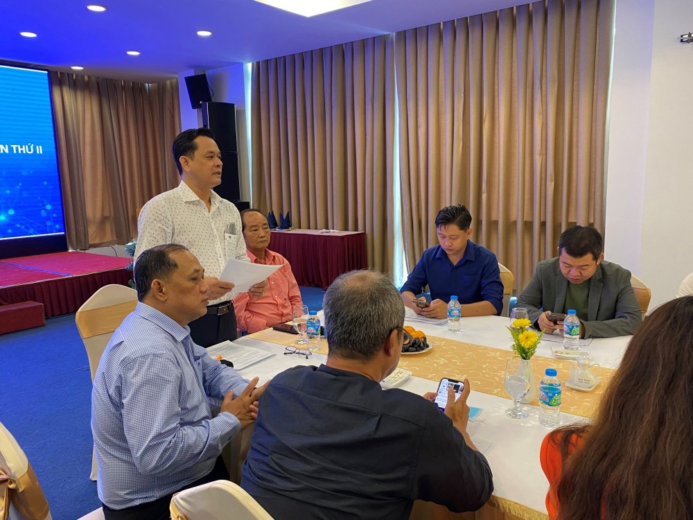 &amp;Ocirc;ng Nguyễn Thanh Đảo &amp;ndash; Chủ tịch Hội Quảng c&amp;aacute;o Th&amp;agrave;nh phố Hồ Ch&amp;iacute; Minh điều h&amp;agrave;nh Hội nghị
