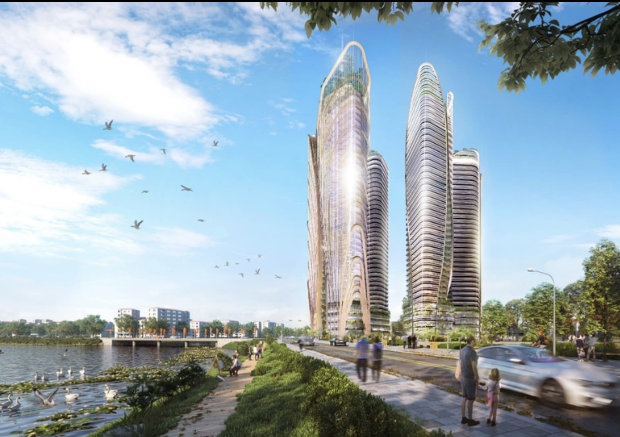 Phối cảnh Dự &amp;aacute;n Tổ hợp Trung t&amp;acirc;m thương mại, vui chơi giải tr&amp;iacute;, kh&amp;aacute;ch sạn 5 sao v&amp;agrave; văn ph&amp;ograve;ng cho thu&amp;ecirc;