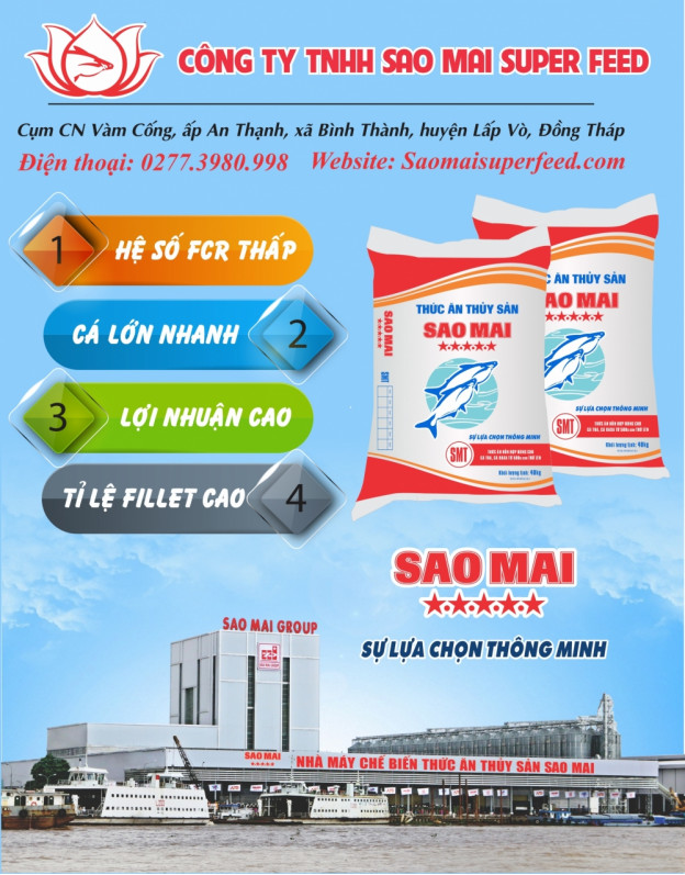 Sao Mai Super Feed sự lựa chọn th&amp;ocirc;ng minh của b&amp;agrave; con