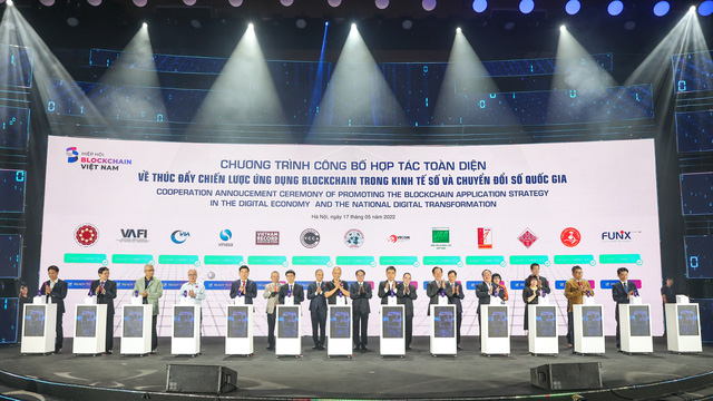 chương tr&amp;igrave;nh c&amp;ocirc;ng bố hợp t&amp;aacute;c to&amp;agrave;n diện về th&amp;uacute;c đẩy chiến lược ứng dụng blockchain trong kinh tế số v&amp;agrave; chuyển đổi số quốc gia