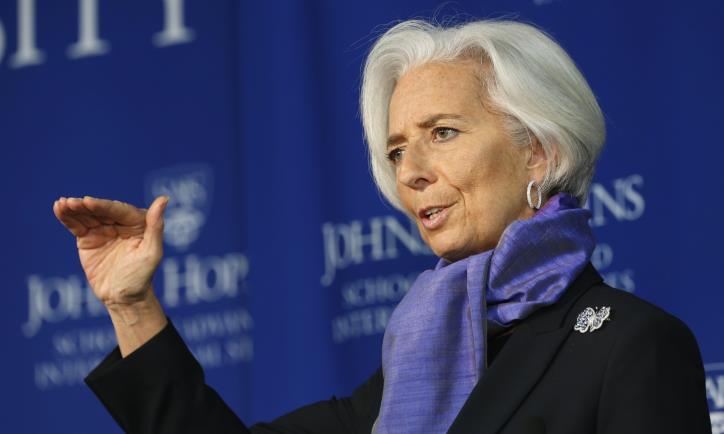 B&amp;agrave; Christine Lagarde