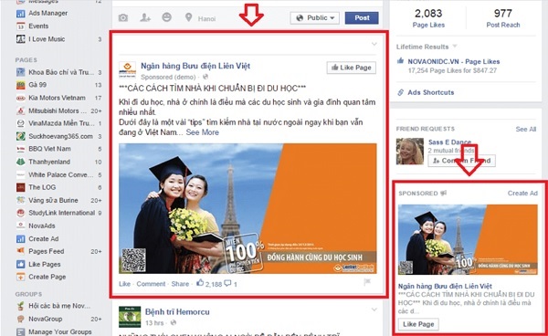 Quảng c&amp;aacute;o Facebook kh&amp;ocirc;ng cần phải c&amp;oacute; website - một đặc điểm m&amp;agrave; c&amp;aacute;c nh&amp;agrave; quảng c&amp;aacute;o tr&amp;ecirc;n Facebook đều rất th&amp;iacute;ch (Ảnh minh họa)
