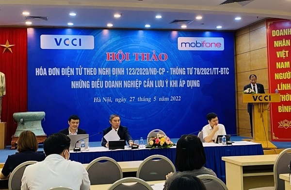 Hội thảo &amp;ldquo;H&amp;oacute;a đơn điện tử theo quy định Nghị định 123/2020 v&amp;agrave; Th&amp;ocirc;ng tư số 78/2021 - Những điều doanh nghiệp cần lưu &amp;yacute; khi &amp;aacute;p dụng&amp;rdquo;