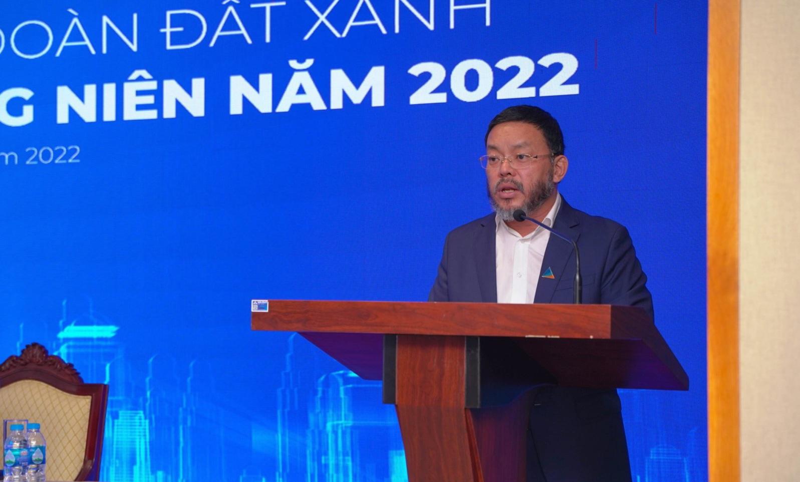 Ảnh: Ch&amp;uacute; trọng chuyển đổi số v&amp;agrave; đẩy mạnh c&amp;ocirc;ng nghệ bất động sản, Đất Xanh kỳ vọng lớn v&amp;agrave;o c&amp;aacute;c mảng kinh doanh c&amp;oacute; h&amp;agrave;m lượng c&amp;ocirc;ng nghệ.
