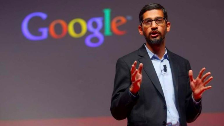 &amp;Ocirc;ng Sundar Pichai, CEO Google.
