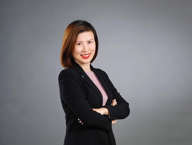 nữ doanh nh&amp;acirc;n Nguyễn Ho&amp;agrave;i Thu - hiện đang giữ chức Gi&amp;aacute;m đốc Khối Đầu Tư của Tập đo&amp;agrave;n VinaCapital