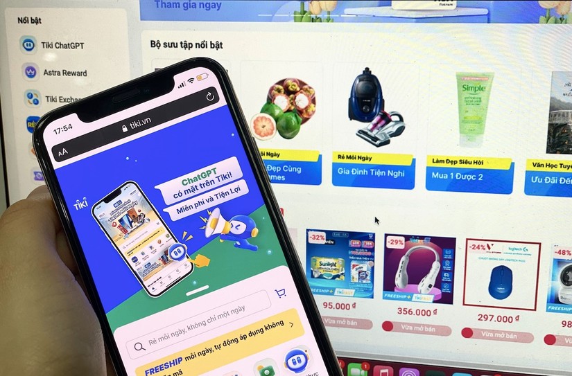 Tiki t&amp;iacute;ch hợp ChatGPT miễn ph&amp;iacute; từ ng&amp;agrave;y 08/05.
