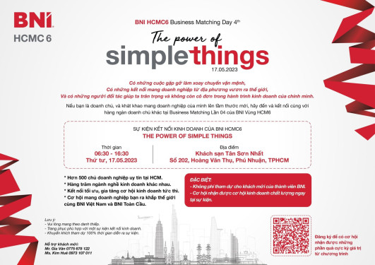 TP. Hồ Chí Minh : BNI vùng HCMC6 tổ chức Business Matching lần thứ 4