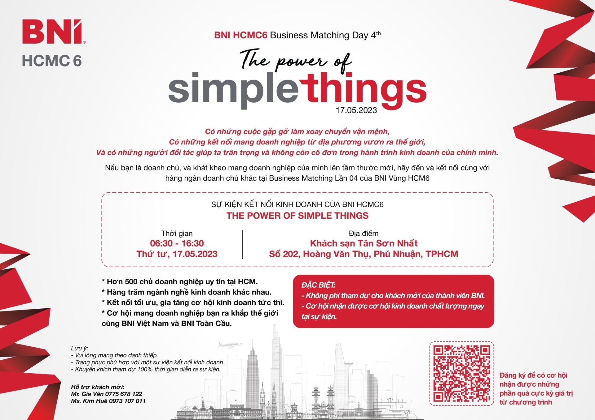 sự kiện kết nối kinh doanh của BNI v&amp;ugrave;ng HCMC6 với chủ đề &amp;ldquo;THE POWER OF SIMPLE THINGS&amp;rdquo;