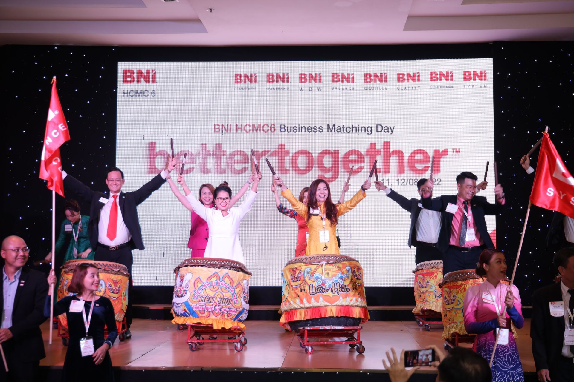 Khai trống bắt đầu sự kiện Business Matching lần 03