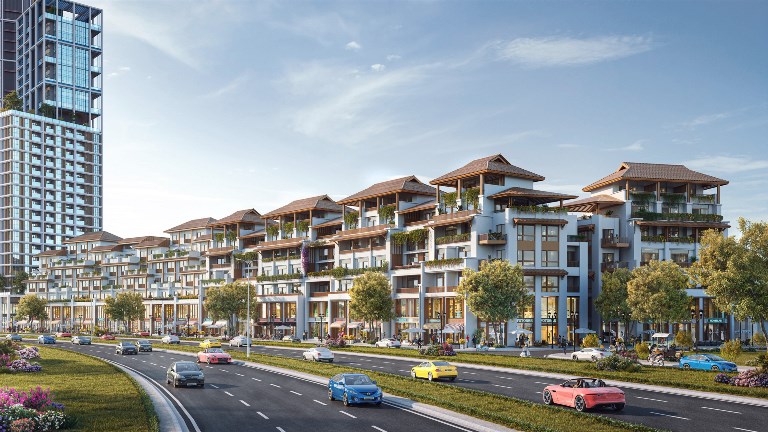 Sun Property sắp giới thiệu tổ hợp BĐS hiện đại giữa trung t&amp;acirc;m Đ&amp;agrave; Nẵng, gần cầu Nguyễn Văn Trỗi v&amp;agrave; cầu Trần Thị L&amp;yacute;. (Ảnh phối cảnh minh họa)