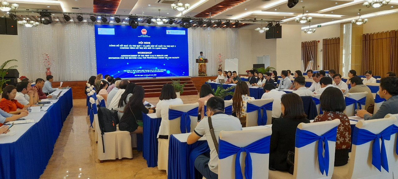 Ho&amp;agrave;ng Minh Chiến, P. Cục Trưởng Cục X&amp;uacute;c tiến Thương mại Bộ C&amp;ocirc;ng thương ph&amp;aacute;t biểu tại hội nghị.
