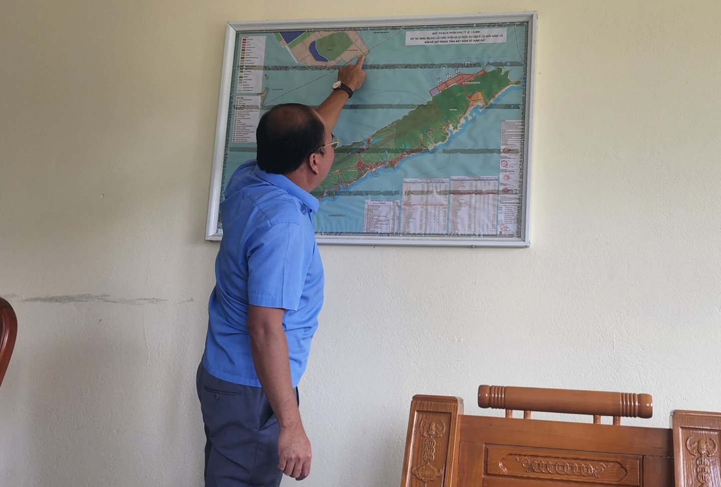 &amp;Ocirc;ng Nguyễn Văn Đ&amp;ocirc;ng - B&amp;iacute; thư Đảng ủy, Chủ tịch UBND x&amp;atilde; C&amp;aacute;i Chi&amp;ecirc;n