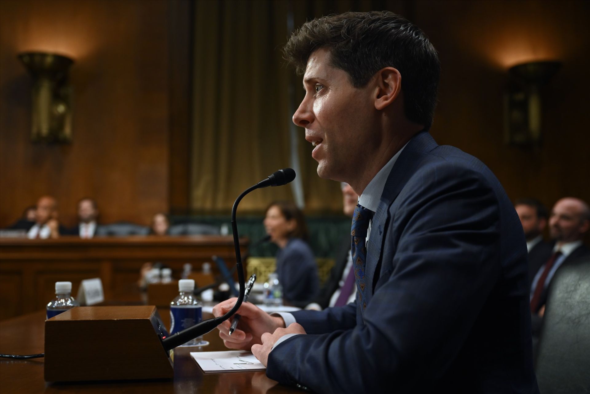 Gi&amp;aacute;m đốc điều h&amp;agrave;nh OpenAI Sam Altman. Ảnh: AFP