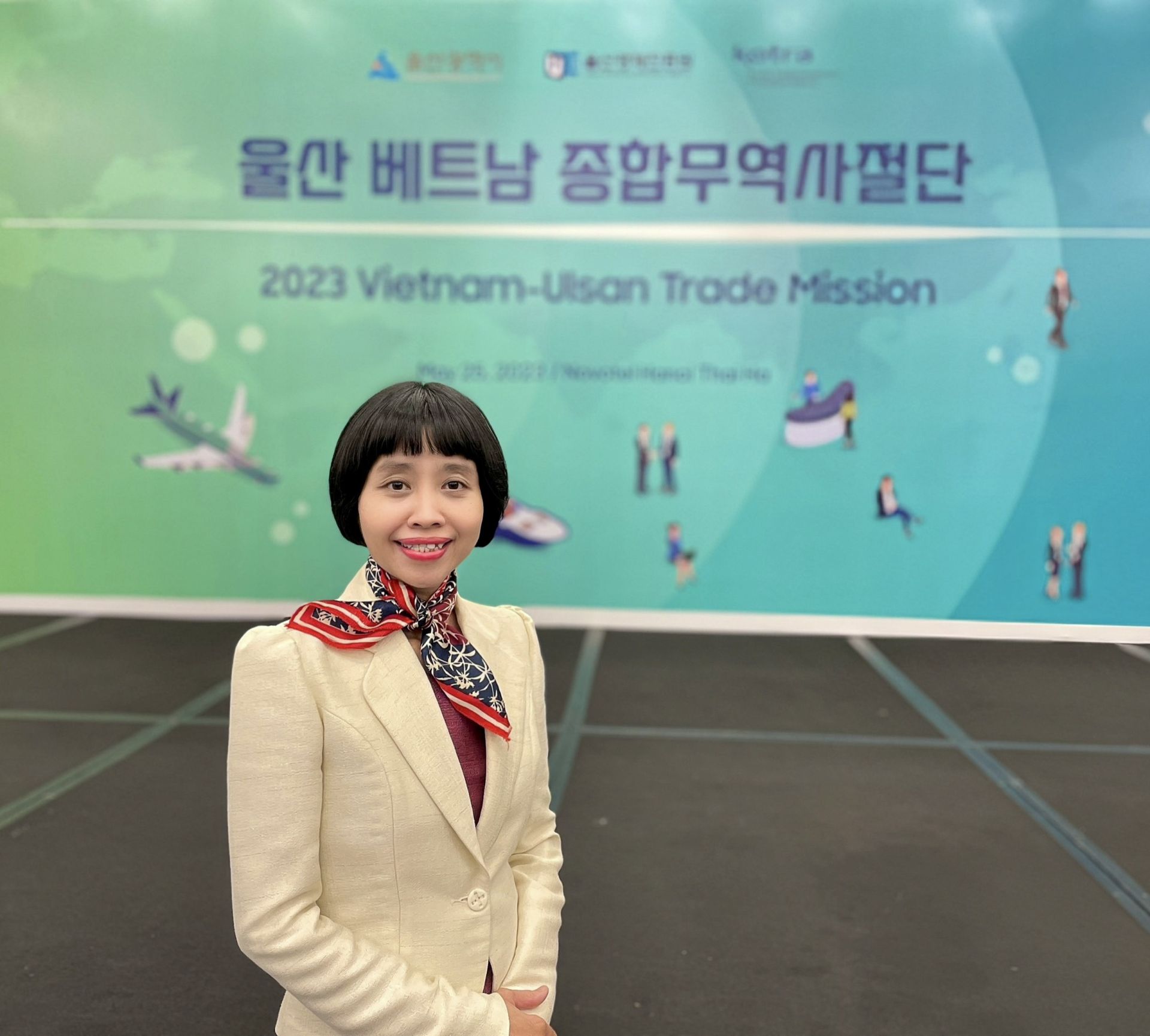b&amp;agrave; Trần Thị Hải Yến - Trưởng văn ph&amp;ograve;ng Cơ quan X&amp;uacute;c tiến Thương mại v&amp;agrave; Đầu tư H&amp;agrave;n Quốc (KOTRA)