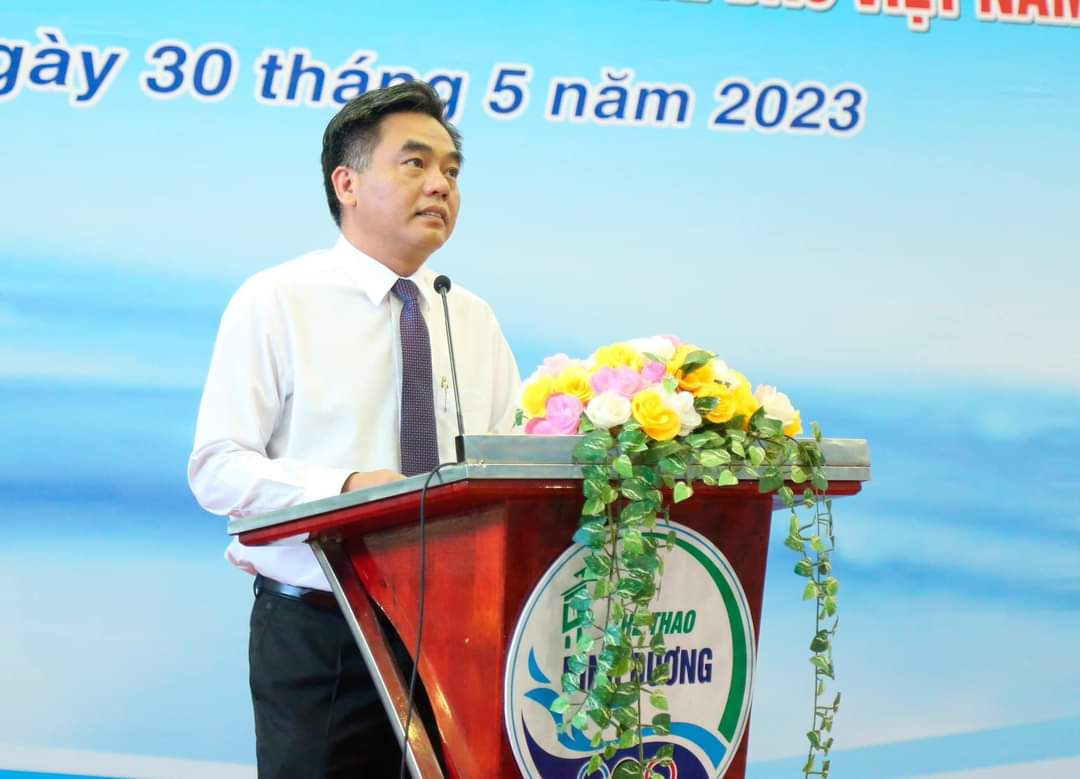 &amp;Ocirc;ng Nguyễn Lộc H&amp;agrave; - Ủy vi&amp;ecirc;n BTV Tỉnh ủy, Ph&amp;oacute; Chủ tịch UBND tỉnh ph&amp;aacute;t biểu ch&amp;uacute;c mừng