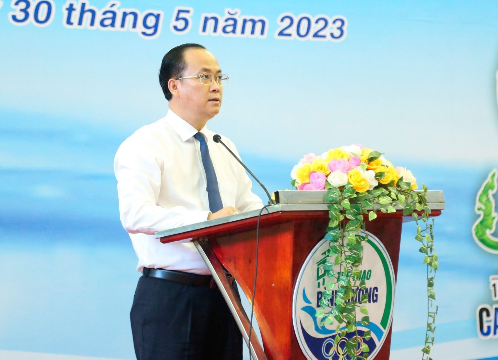 &amp;Ocirc;ng Nguyễn Khoa Hải &amp;ndash; Tỉnh ủy vi&amp;ecirc;n, Gi&amp;aacute;m đốc Sở Văn h&amp;oacute;a, Thể thao v&amp;agrave; Du lịch   ph&amp;aacute;t biểu tiếp thu tại Lễ tuy&amp;ecirc;n dương, khen thưởng