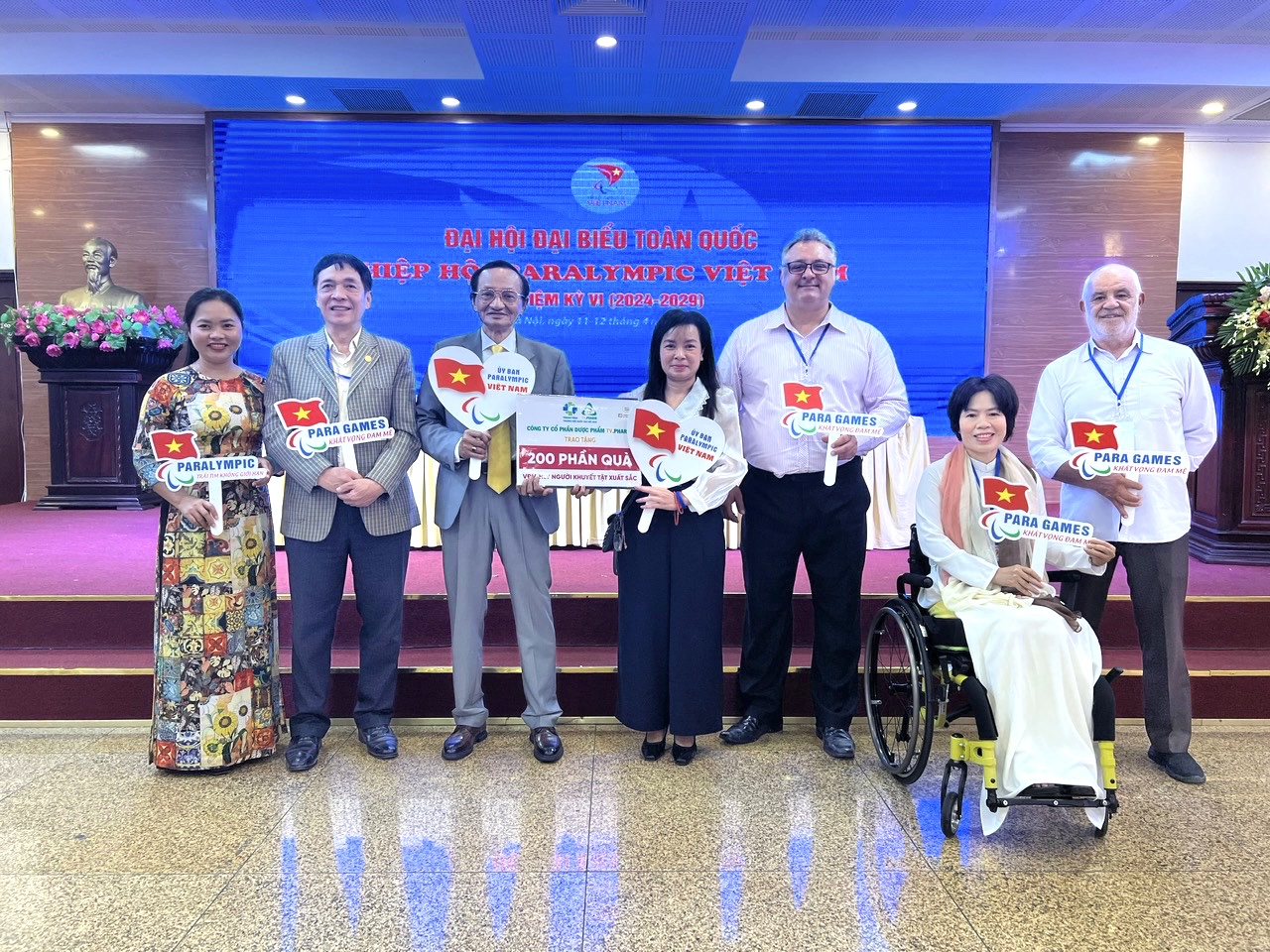 Dược phẩm TV.Pharm tham gia t&amp;agrave;i trợ tại Đại hội đại biểu thể thao người khuyết t&amp;acirc;t - Paralympic Việt Nam 2024