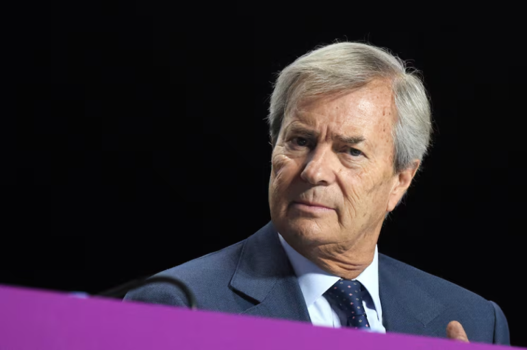 Theo Bloomberg Billionaires Index, gi&amp;aacute; trị t&amp;agrave;i sản r&amp;ograve;ng của Vincent Bollore l&amp;agrave; khoảng 9,2 tỷ USD. AFP