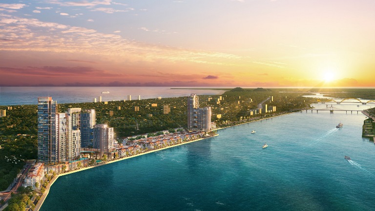 Sun Symphony Residence - &amp;ldquo;mảnh gh&amp;eacute;p&amp;rdquo; xứng tầm với vị thế của khu vực &amp;ldquo;tr&amp;aacute;i tim&amp;rdquo; Đ&amp;agrave; Nẵng. Ảnh phối cảnh minh họa