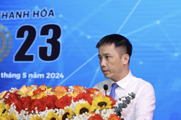 &amp;Ocirc;ng Đậu Anh Tuấn, Ủy vi&amp;ecirc;n Ban Thường trực, Ph&amp;oacute; Tổng Thư k&amp;yacute; Li&amp;ecirc;n đo&amp;agrave;n Thương mại v&amp;agrave; C&amp;ocirc;ng nghiệp Việt Nam, Gi&amp;aacute;m đốc Dự &amp;aacute;n PCI chia sẻ phương ph&amp;aacute;p, c&amp;aacute;ch triển khai DDCI tại c&amp;aacute;c tỉnh, th&amp;agrave;nh phố.
