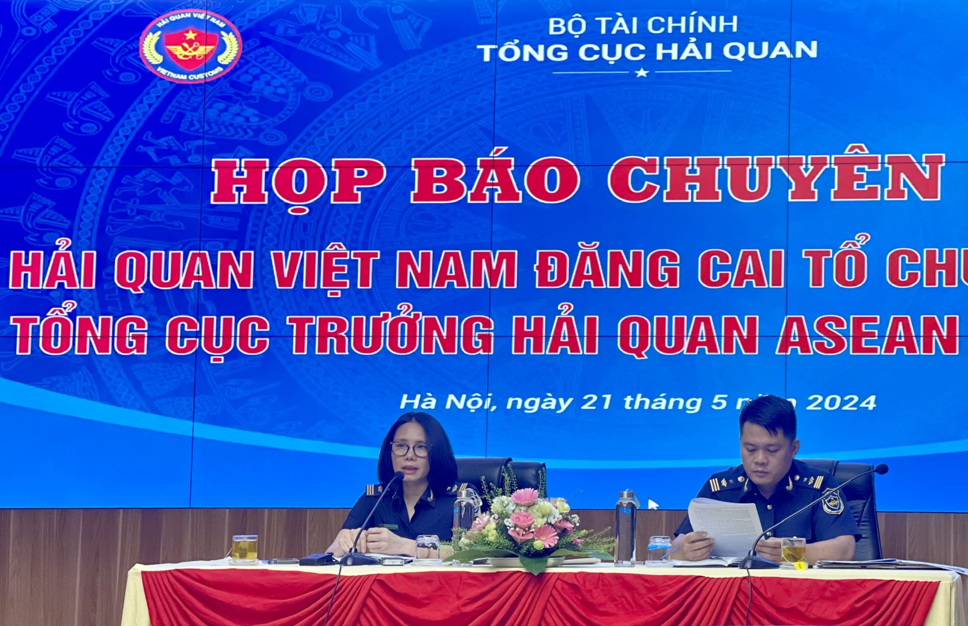 B&amp;agrave; Nguyễn Thị Việt Nga - Ph&amp;oacute; Vụ trưởng Vụ Hợp t&amp;aacute;c quốc tế th&amp;ocirc;ng tin tại sự kiện