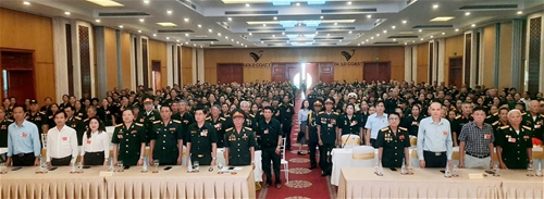 Quang cảnh buổi lễ Kỷ niệm 65 năm ng&amp;agrave;y truyền thống Trường Sơn - đường Hồ Ch&amp;iacute; Minh