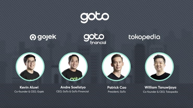 GoTo Group của c&amp;ocirc;ng ty c&amp;ocirc;ng nghệ Indonesia bao gồm ba chi nh&amp;aacute;nh kinh doanh l&amp;agrave; Gojek, GoTo Financial v&amp;agrave; Tokopedia.CNBC