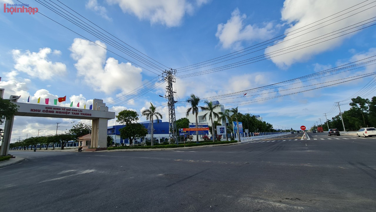 Khu c&amp;ocirc;ng nghiệp Tam Thăng (TP.Tam Kỳ) với diện t&amp;iacute;ch 197 ha gần như đ&amp;atilde; lấp đầy dự &amp;aacute;n.