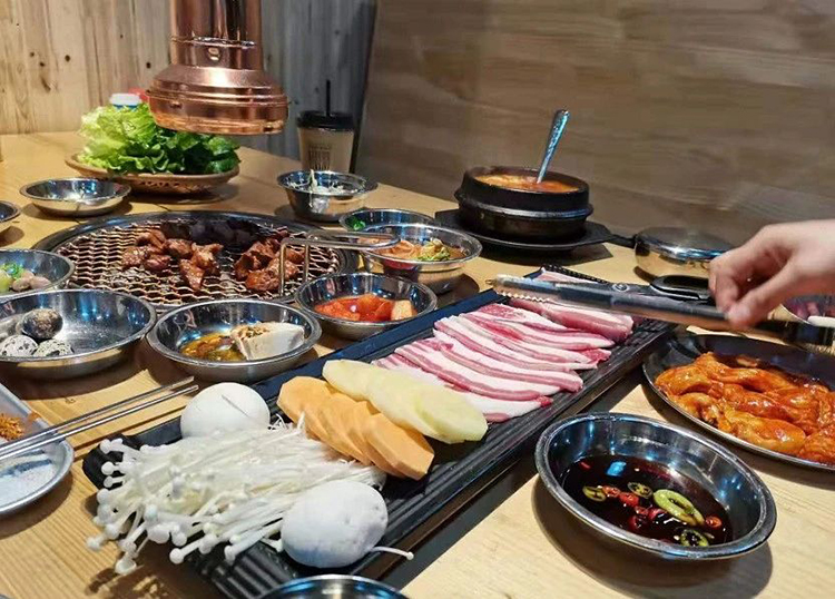 Thịt nướng phong c&amp;aacute;ch H&amp;agrave;n Quốc
