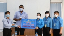 Liên đoàn Lao động tỉnh Bình Dương hỗ trợ tuyến đầu chống dịch và đoàn viên, người lao động bị ảnh hưởng bởi Covid – 19