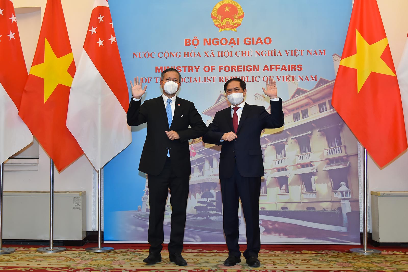 Việt Nam-Singapore th&amp;uacute;c đẩy c&amp;ocirc;ng nhận lẫn nhau về chứng chỉ vắc-xin - Ảnh 1.