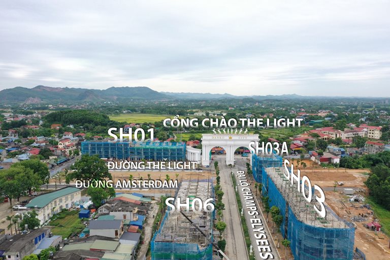 C&amp;aacute;c d&amp;atilde;y shophouse của Danko City đ&amp;atilde; dần l&amp;ecirc;n h&amp;igrave;nh r&amp;otilde; n&amp;eacute;t