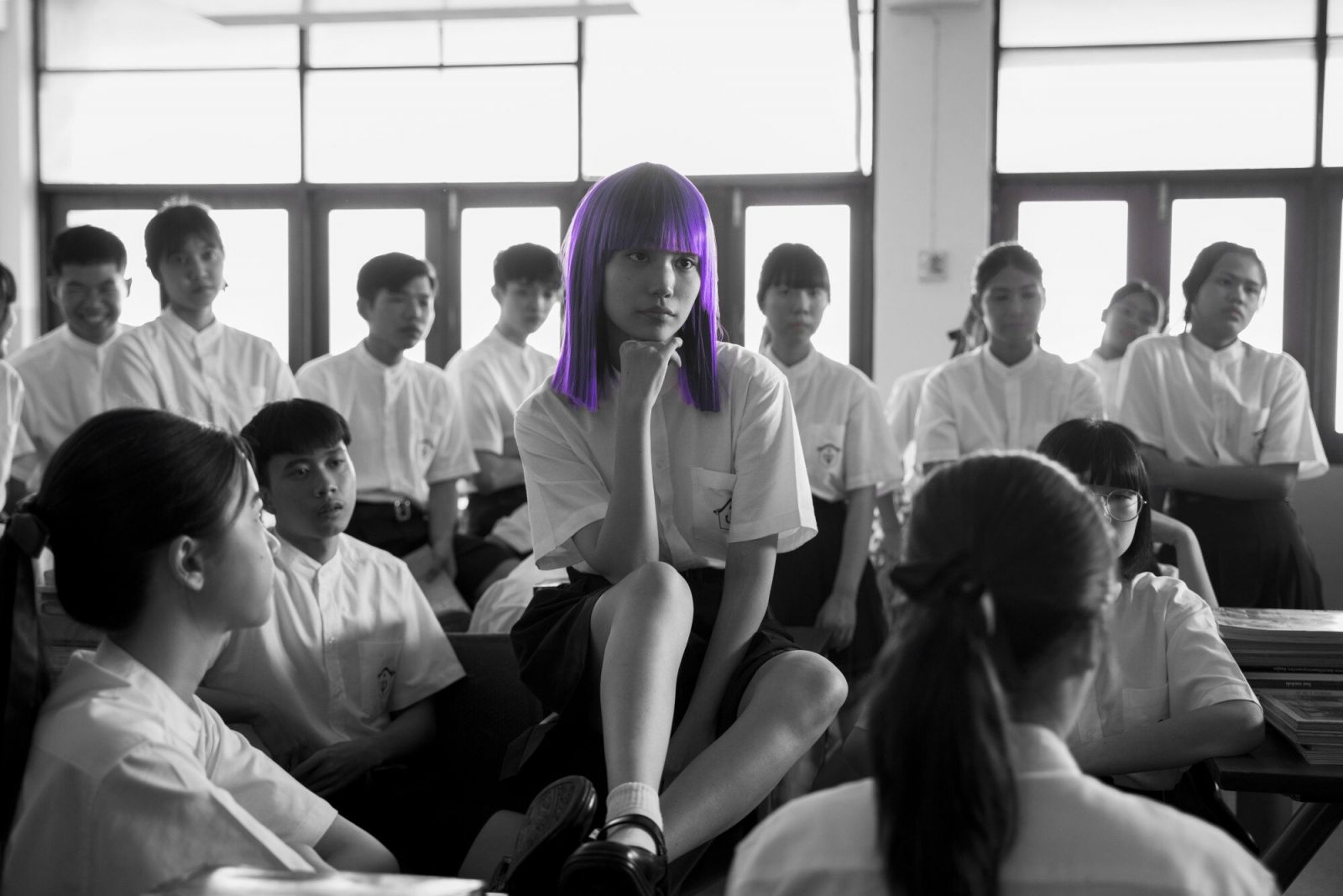 Một cảnh trong tựa phim ăn kh&amp;aacute;ch The Girl From Nowhere
