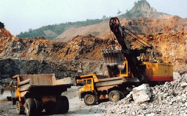 Khai th&amp;aacute;c quặng tại mỏ đồng Sin Quyền (L&amp;agrave;o Cai)