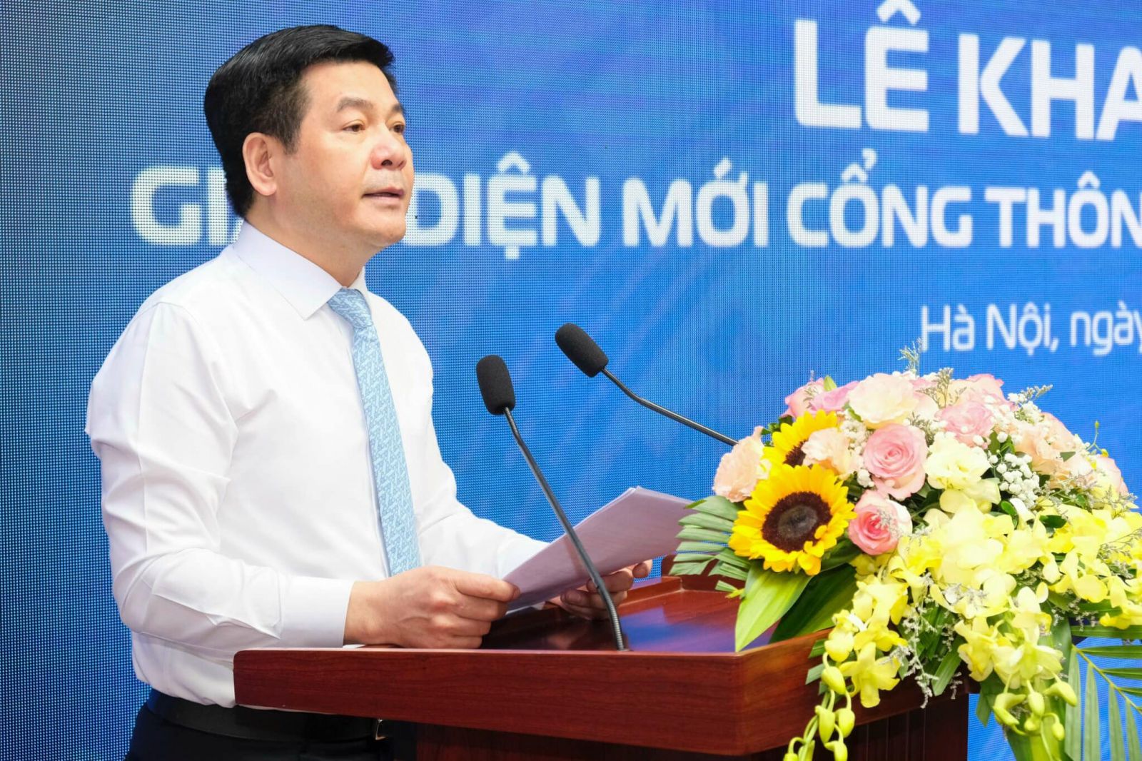 Bộ trưởng Nguyễn Hồng Di&amp;ecirc;n ph&amp;aacute;t biểu