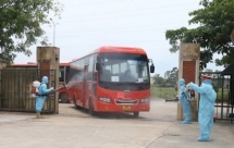 Thanh Hoá: Tiếp nhận công nhân trở về từ vùng dịch Bắc Giang