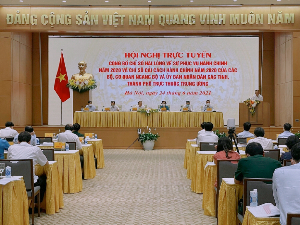 Tại hội nghị  trực tuyến c&amp;ocirc;ng bố chỉ số h&amp;agrave;i l&amp;ograve;ng về sự phục vụ h&amp;agrave;nh ch&amp;iacute;nh của năm 2020 v&amp;agrave;  chỉ số cải c&amp;aacute;ch h&amp;agrave;nh ch&amp;iacute;nh năm 2020 của c&amp;aacute;c Bộ,  cơ quan ngang Bộ v&amp;agrave; UBND c&amp;aacute;c tỉnh th&amp;agrave;nh phố trực thuộc Trung ương (Chỉ số PAR INDEX) cho kết quả  Quảng Ninh v&amp;agrave; Hải Ph&amp;ograve;ng trong top đứng đầu...
