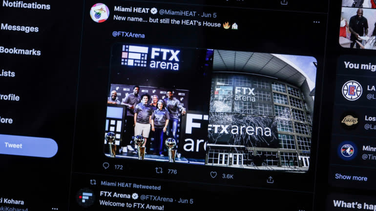 S&amp;acirc;n nh&amp;agrave; của Miami Heat sẽ c&amp;oacute; t&amp;ecirc;n mới khi m&amp;ugrave;a giải tiếp theo của NBA bắt đầu. (Ảnh của Yuki Kohara)