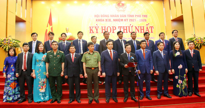 &amp;Ocirc;ng B&amp;ugrave; Văn Quang ph&amp;aacute;t biểu nhậm chức Chủ tịch UBND tỉnh kh&amp;oacute;a XIX nhiệm kỳ 2021- 2026