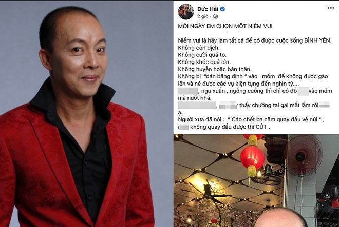 Ph&amp;aacute;t ng&amp;ocirc;n của nghệ sĩ Đức Hải g&amp;acirc;y bức x&amp;uacute;c dư luận.