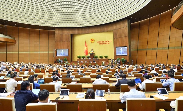To&amp;agrave;n cảnh phi&amp;ecirc;n thảo luận (Ảnh: Quochoi.vn)