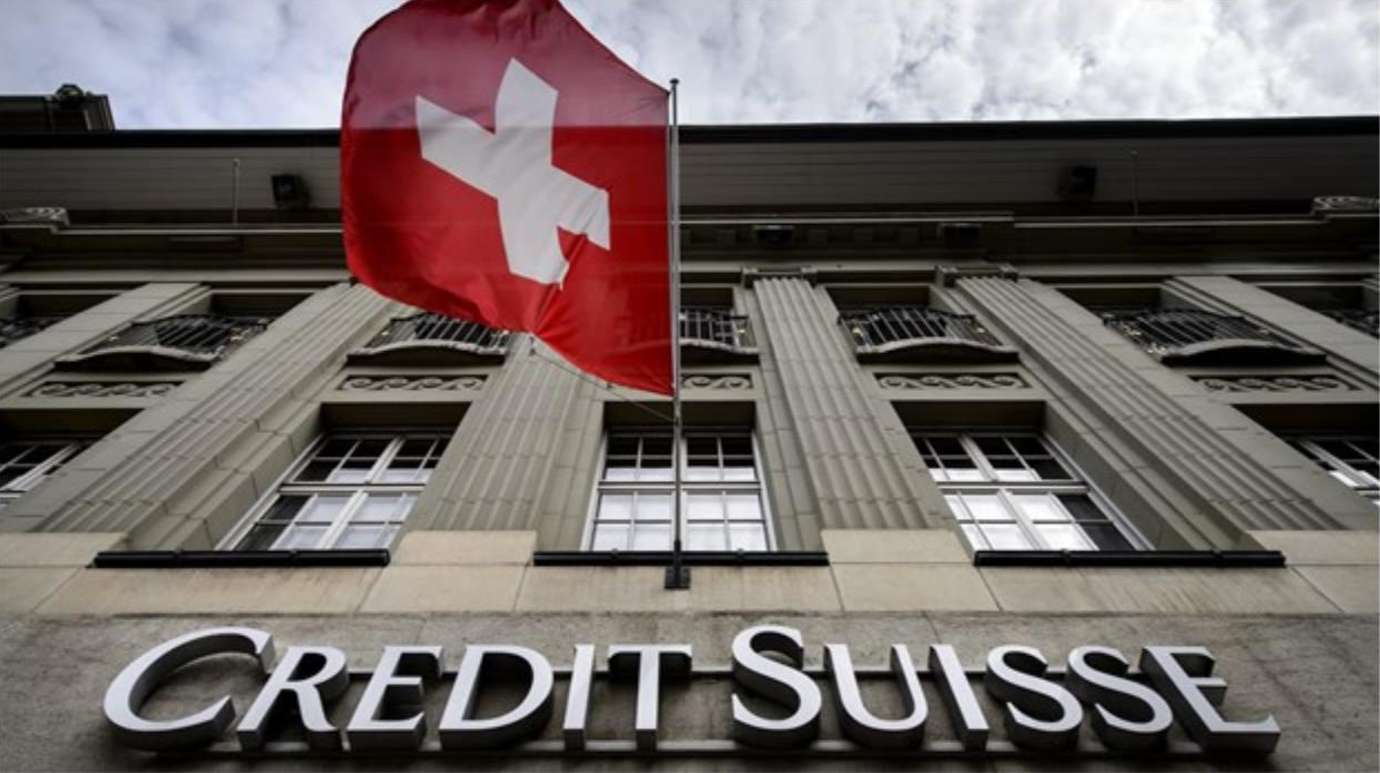 Ng&amp;acirc;n h&amp;agrave;ng đầu tư Credit Suisse (ảnh:AFP)