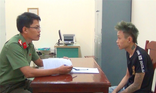 Đối tượng Trần Ngọc Chung khai nhận về h&amp;agrave;nh vi phạm tội của m&amp;igrave;nh